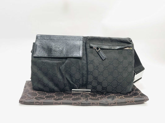GUCCI GG Canvas 28566 200047 Waist Bag