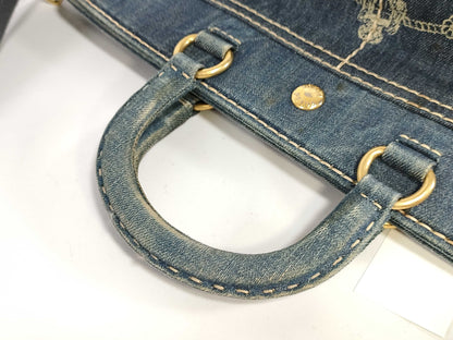 PRADA Denim Tote Bag 2-Way Tote Bag