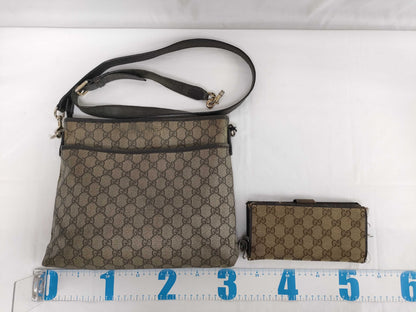 GUCCI GG Canvas Bag and Accessory Set Shoulder Bag