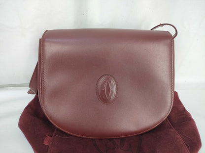 Cartier Must Must Shoulder Bordeaux Shoulder Bag