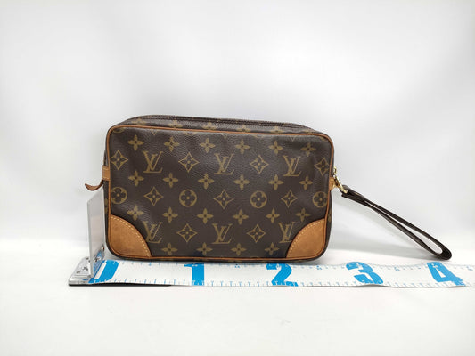 LOUIS VUITTON Monogram Marly Dragonne Second Bag