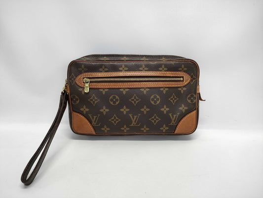 LOUIS VUITTON Monogram Marly Dragonne Second Bag