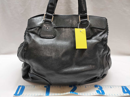 CELINE Leather Handbag Black Handbag