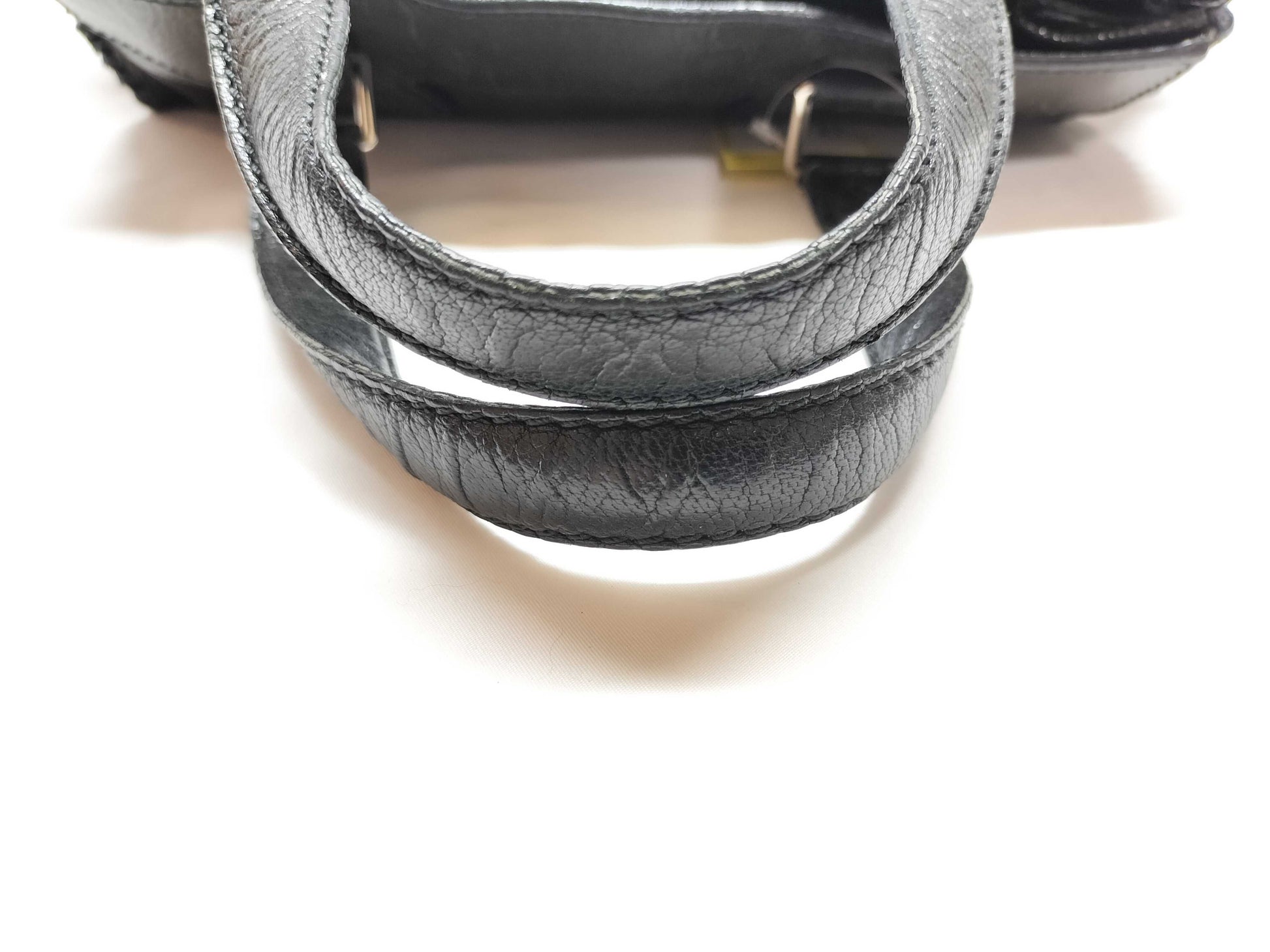 CELINE Leather Handbag Black Handbag