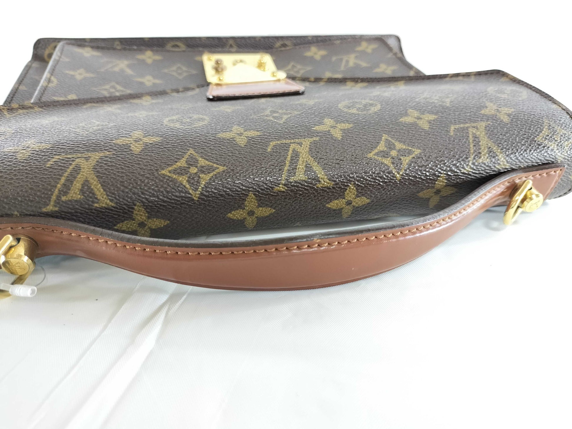 LOUIS VUITTON Monogram Monceau Handbag 