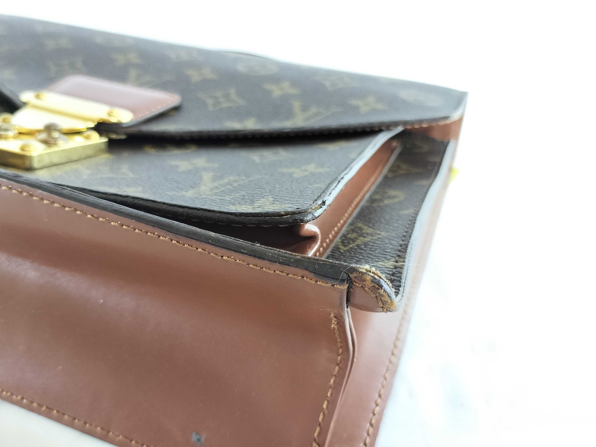LOUIS VUITTON Monogram Monceau Handbag 