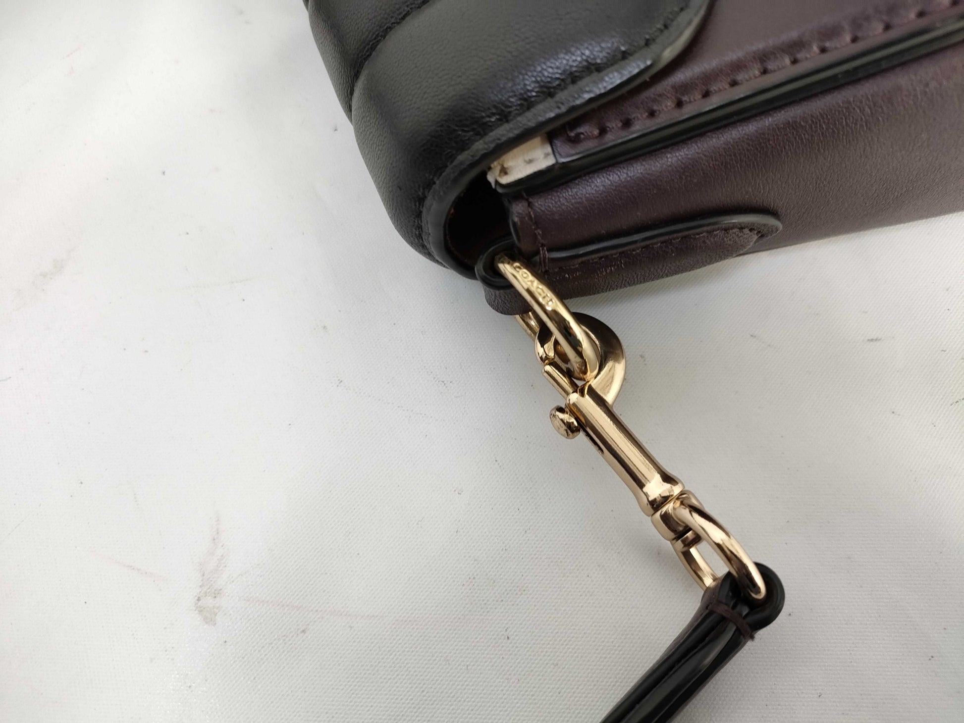 COACH 5555 George Jade Shoulder Bag