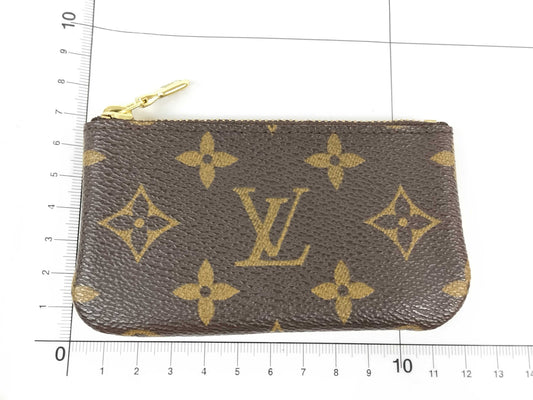 LOUIS VUITTON Monogram Pochette Cle Coin Case