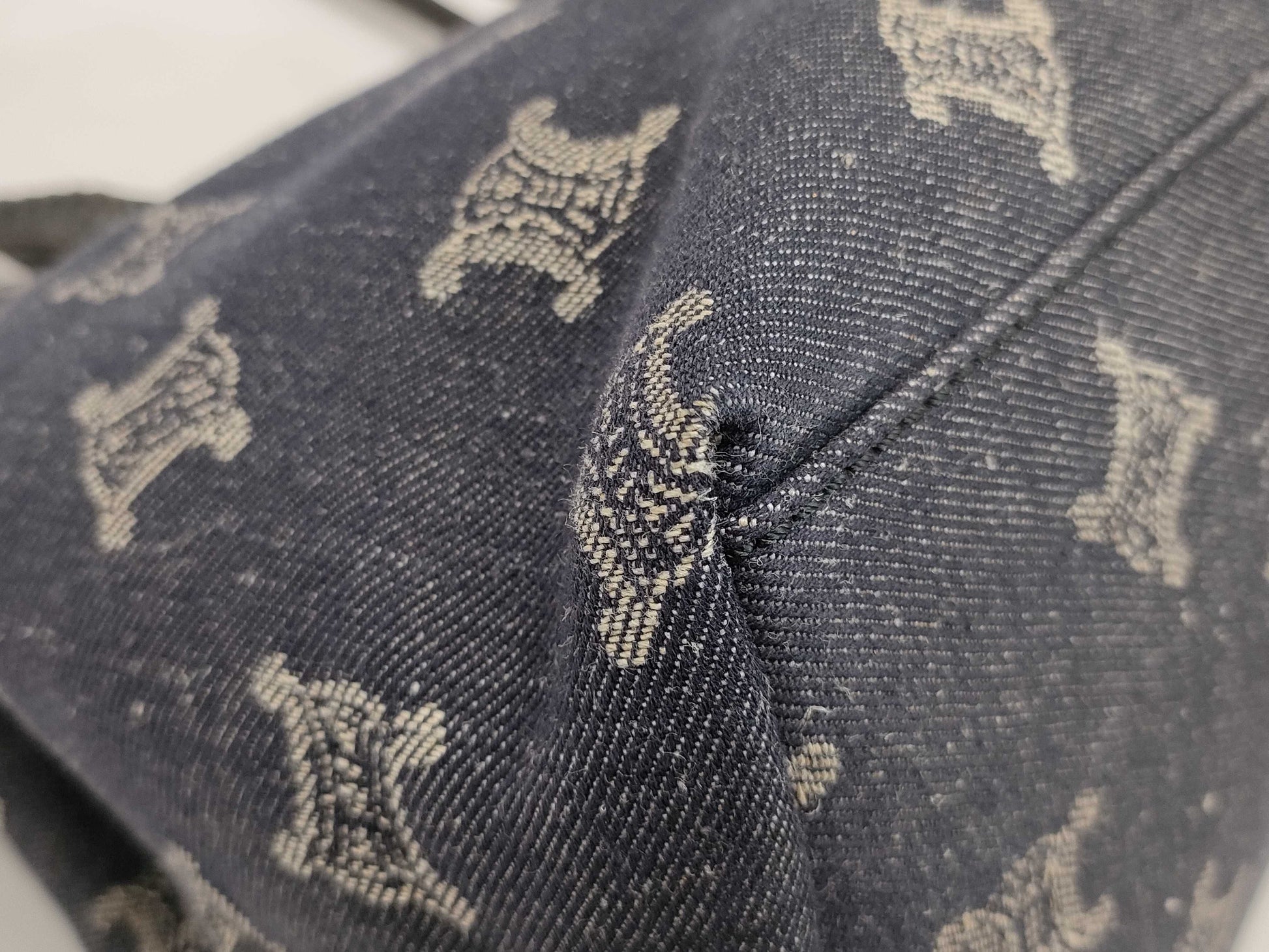 CELINE Denim Tote Bag