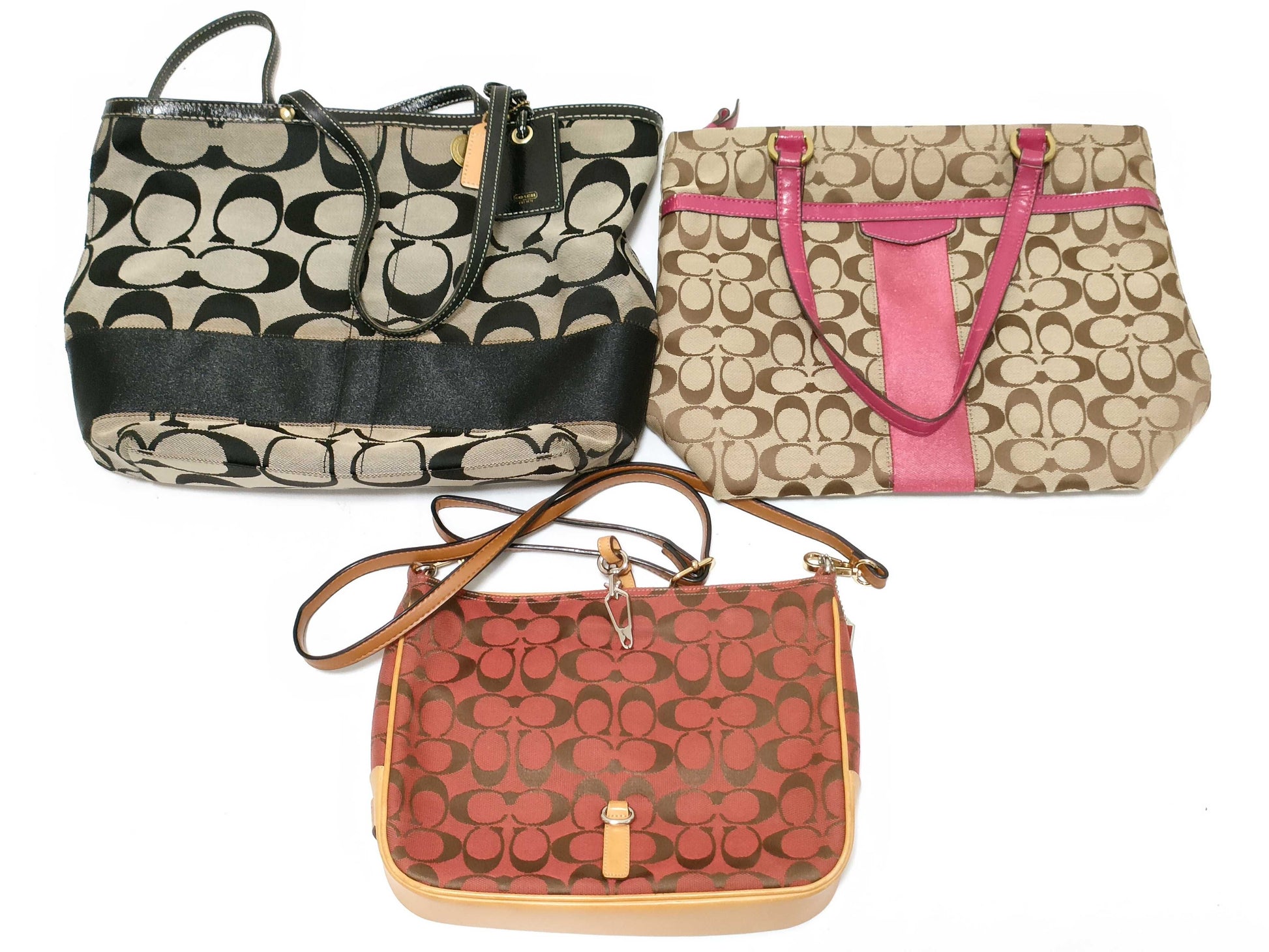 COACH Signature Bag Set Handbag