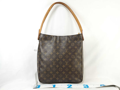 LOUIS VUITTON Monogram M51145 Looping GM Tote Bag