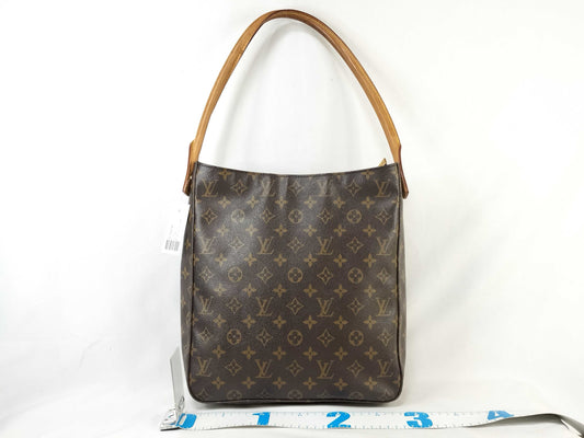 LOUIS VUITTON Monogram M51145 Looping GM Tote Bag