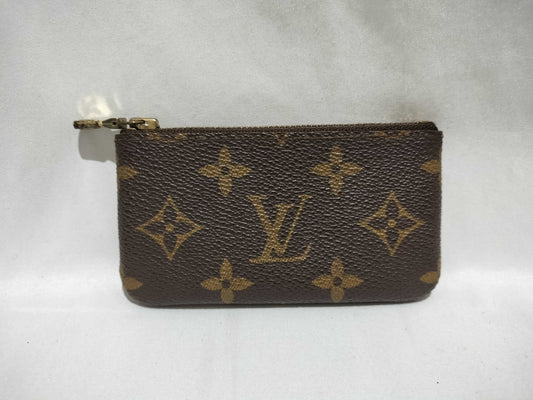 LOUIS VUITTON Monogram Pochette Cle Coin Case