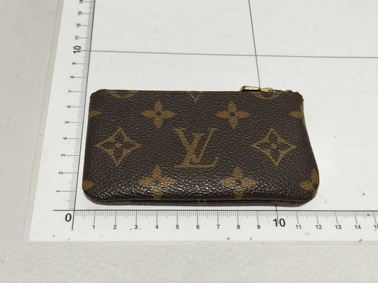 LOUIS VUITTON Monogram Pochette Cle Coin Case