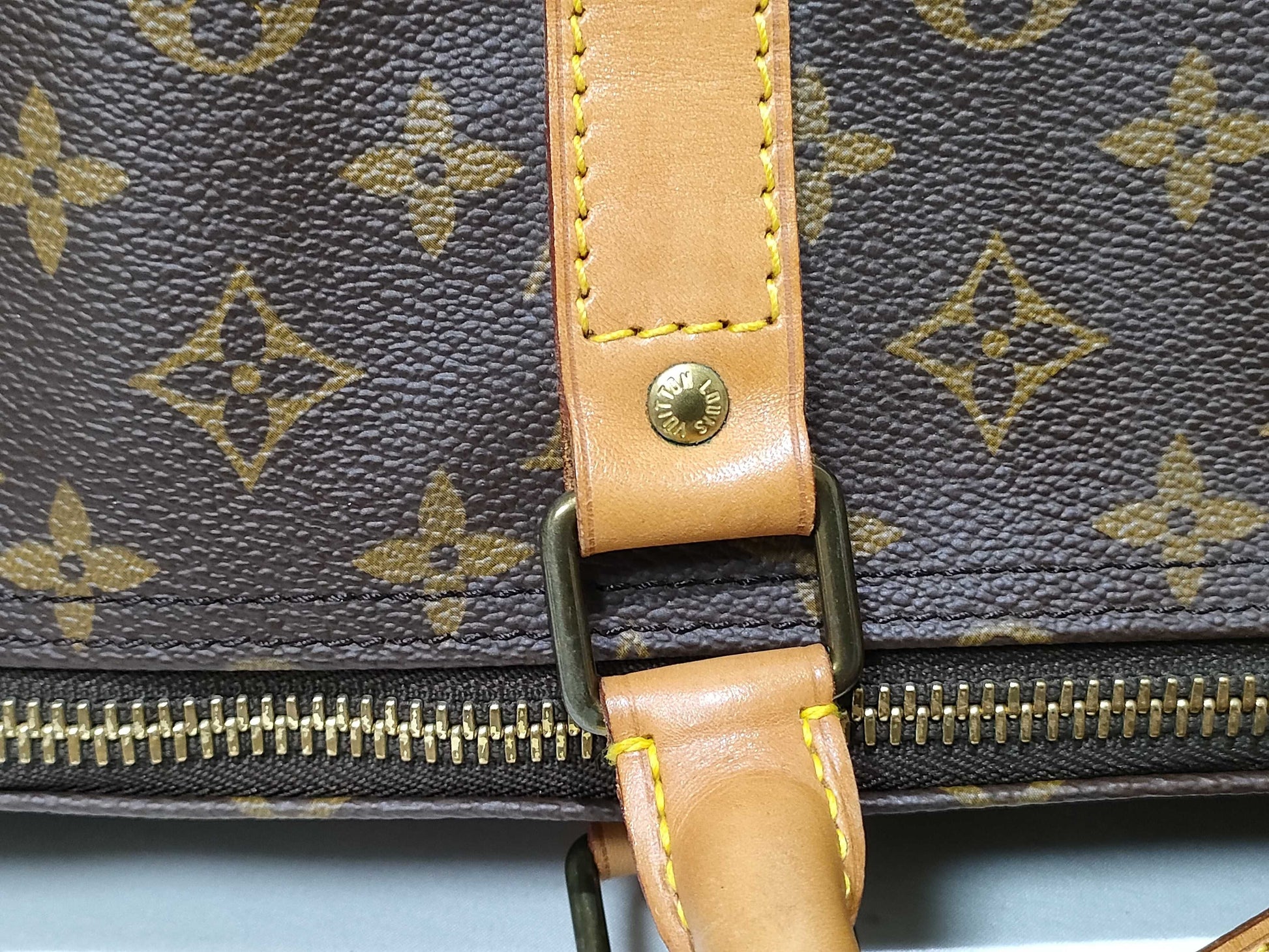 LOUIS VUITTON Monogram M41422 Keepall 60 Boston Bag