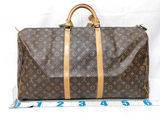 LOUIS VUITTON Monogram M41422 Keepall 60 Boston Bag