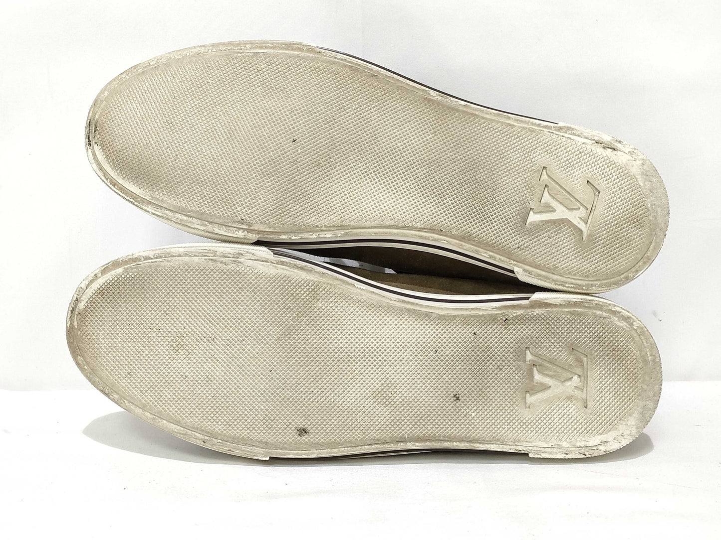 LOUIS VUITTON Suede/High-Top/Sneakers Sneakers