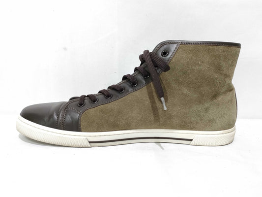 LOUIS VUITTON Suede/High-Top/Sneakers Sneakers