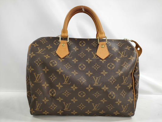 LOUIS VUITTON Monogram Speedy 30 Boston Bag