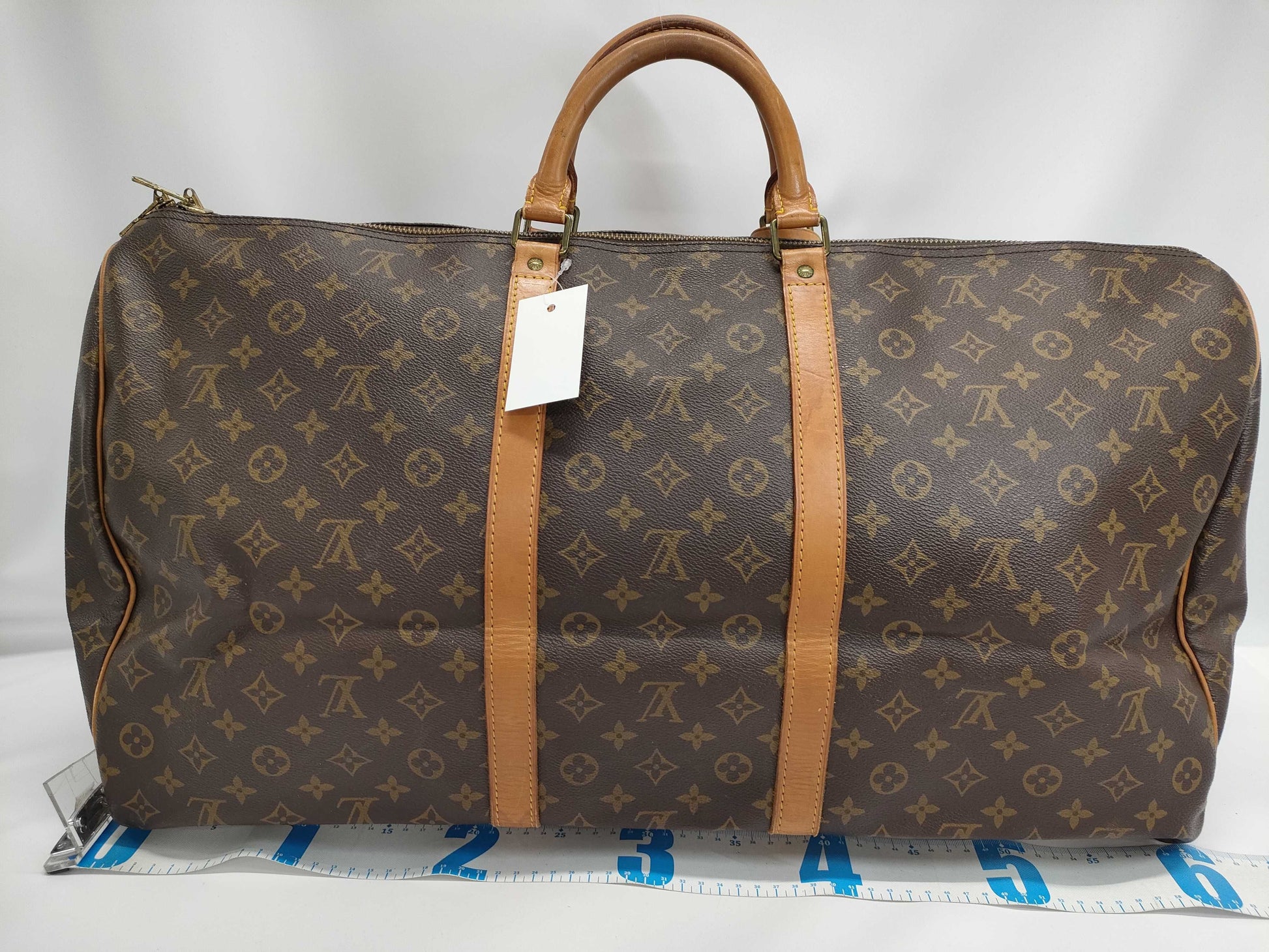 LOUIS VUITTON Monogram M41422 Keepall 60 Boston Bag