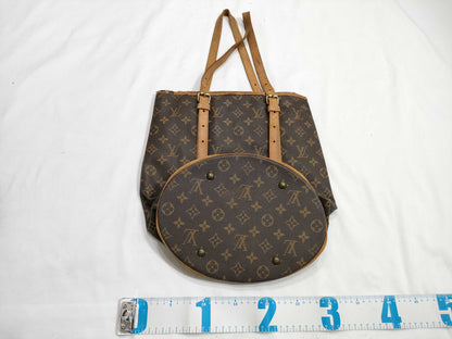 LOUIS VUITTON Monogram M41108 Speedy 30/Danube/Bucket 3-Piece Handbag
