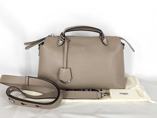 FENDI By the Way Medium Beige 8BL146 1D5 F0NJ3 Handbag