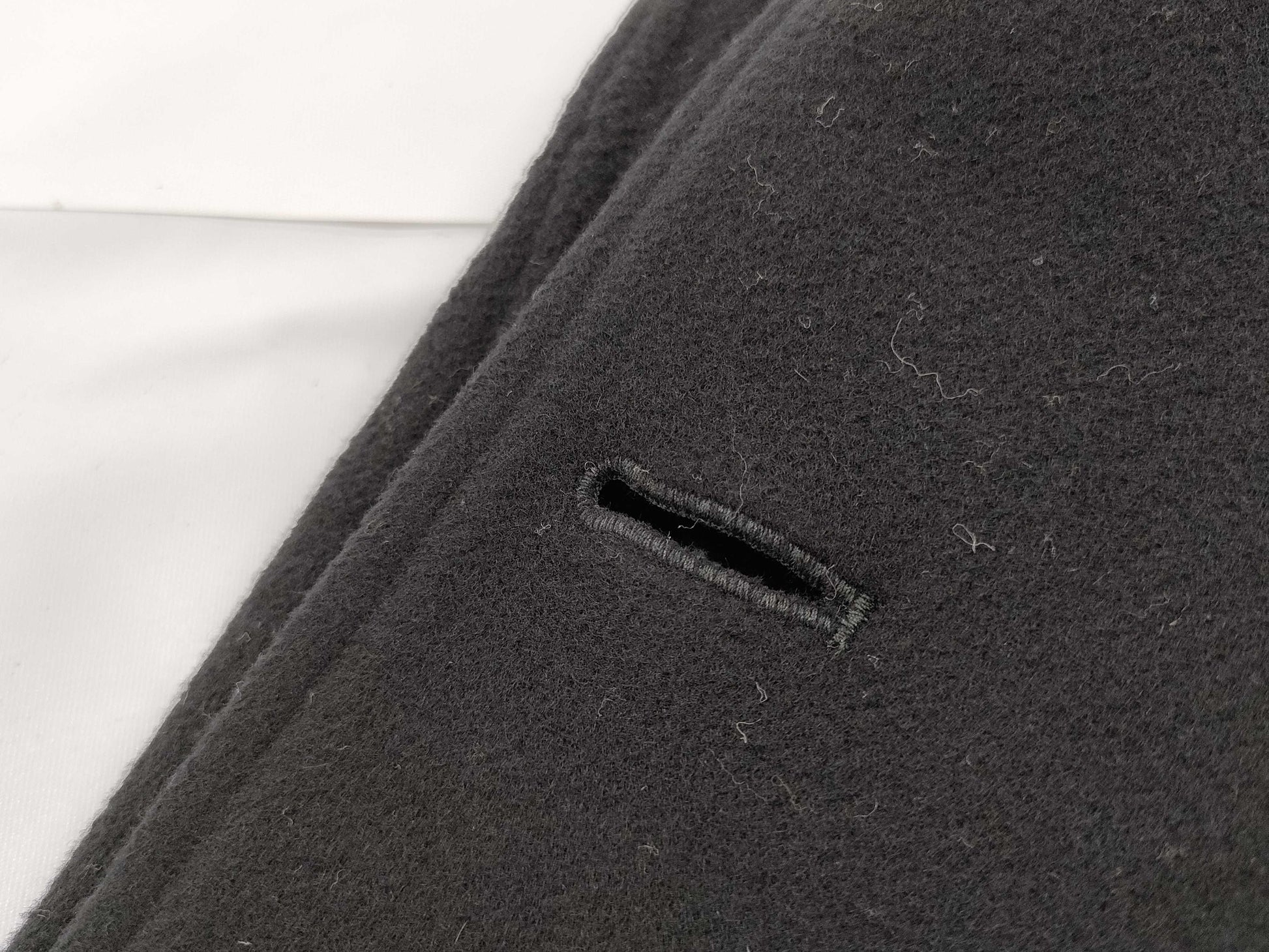 BURBERRY Coat Women's/Black Logo Button Coat