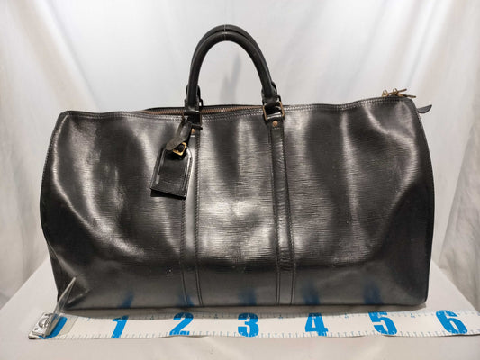 LOUIS VUITTON Epi Keepall 60 Boston Bag M42942