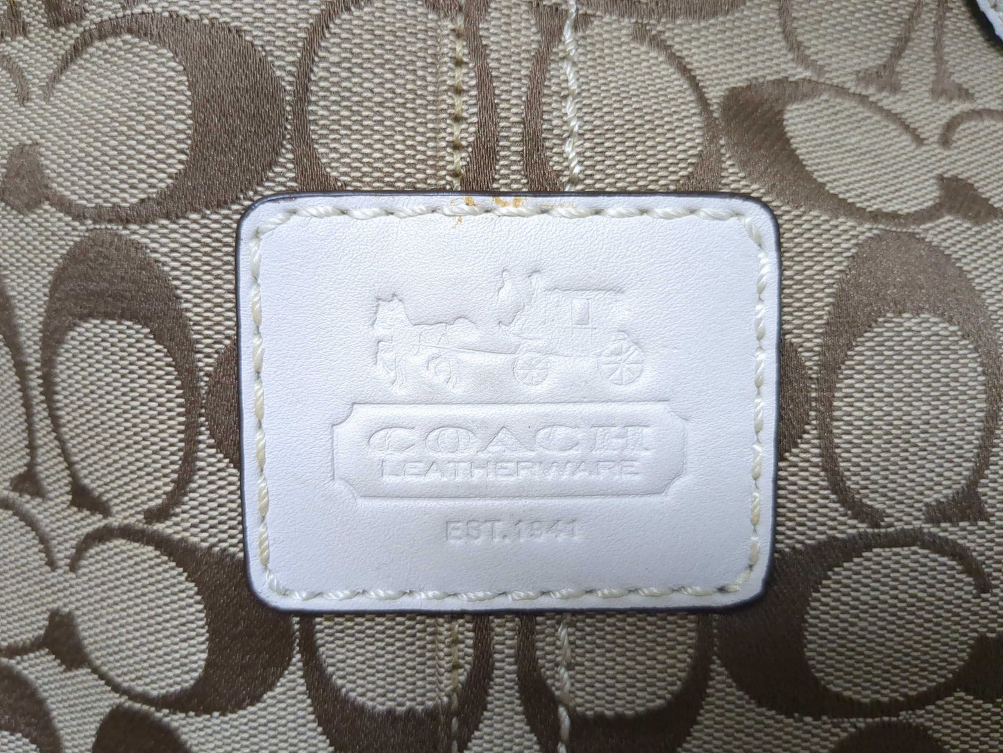 COACH Signature COACH/Christian Oliver 4-Piece Set Tote Bag