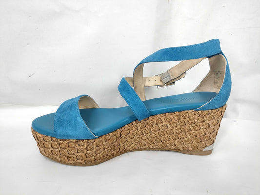 JIMMY CHOO 164PORT IA70.DKW Goat Leather Mules