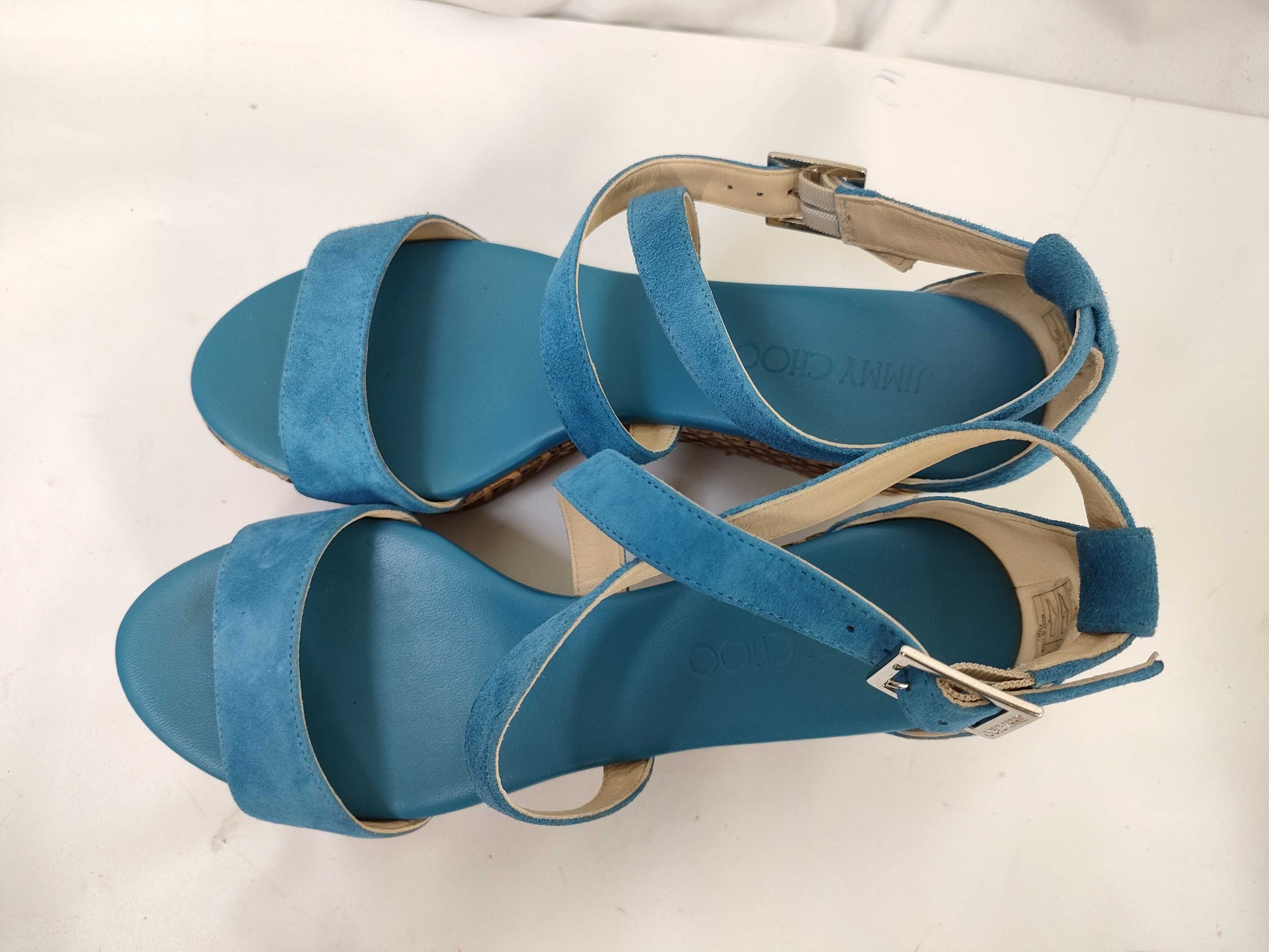 JIMMY CHOO 164PORT IA70.DKW Goat Leather Mules