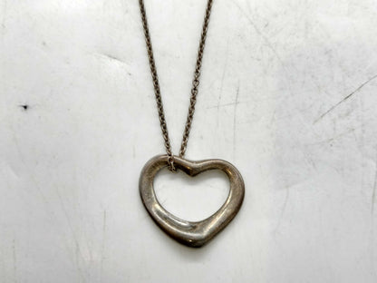 Tiffany & Co. Open Heart SV925 9.0g Necklace