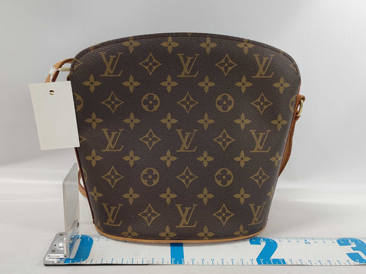 LOUIS VUITTON Monogram M51290 Drouot Shoulder Bag