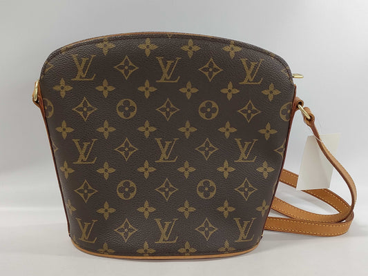 LOUIS VUITTON Monogram M51290 Drouot Shoulder Bag