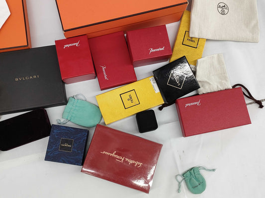 HERMES Brand Storage Bags Empty Boxes Bundle Brand Empty Boxes Bundle Brand Empty Boxes Bundle 
