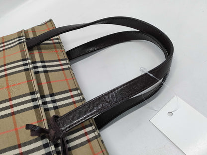 BURBERRY Nova Check Mini Handbag