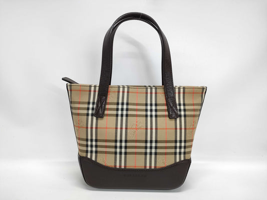 BURBERRY Nova Check Mini Handbag