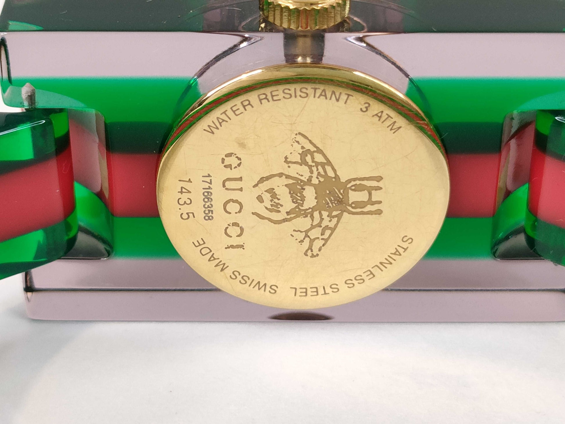 GUCCI Vintage Web 143.5 Women's Watch, Unworked