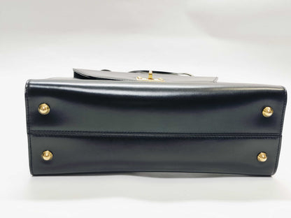 BALLY Leather Handbag with Pouch