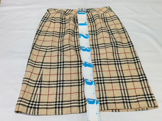 BURBERRY Check Skirt Skirt