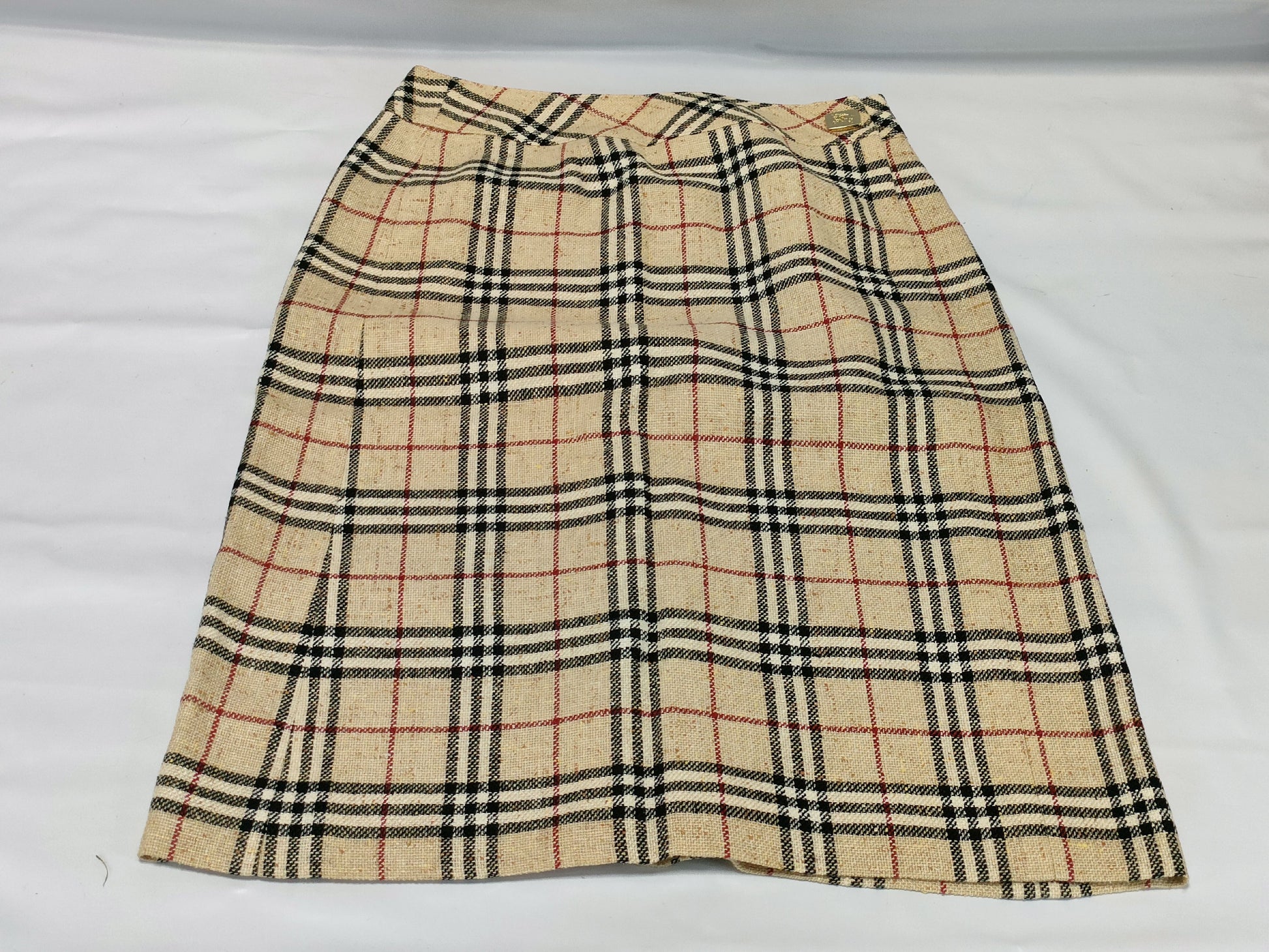 BURBERRY Check Skirt Skirt