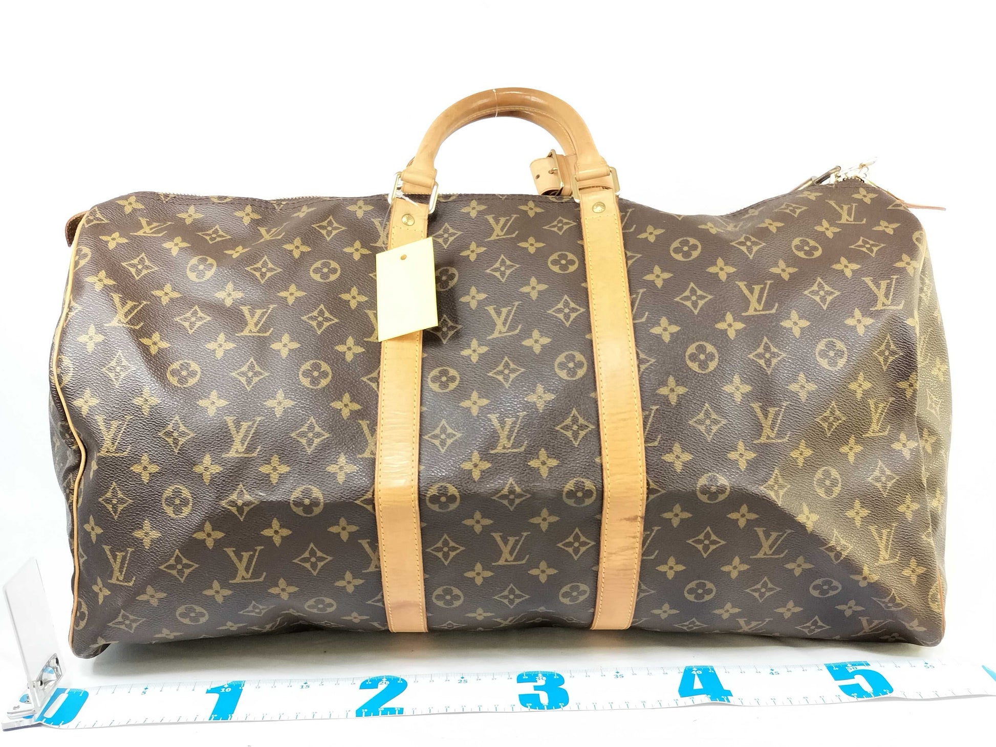 LOUIS VUITTON Monogram M41424 Keepall 55 Boston Bag