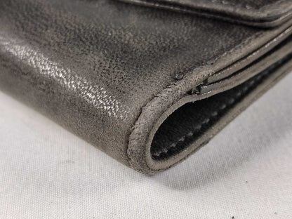 CHANEL Coco Mark Coco Mark Wallet Black Wallet