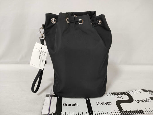 PRADA Nylon 1NE369 Drawstring Pouch Handbag Pouch