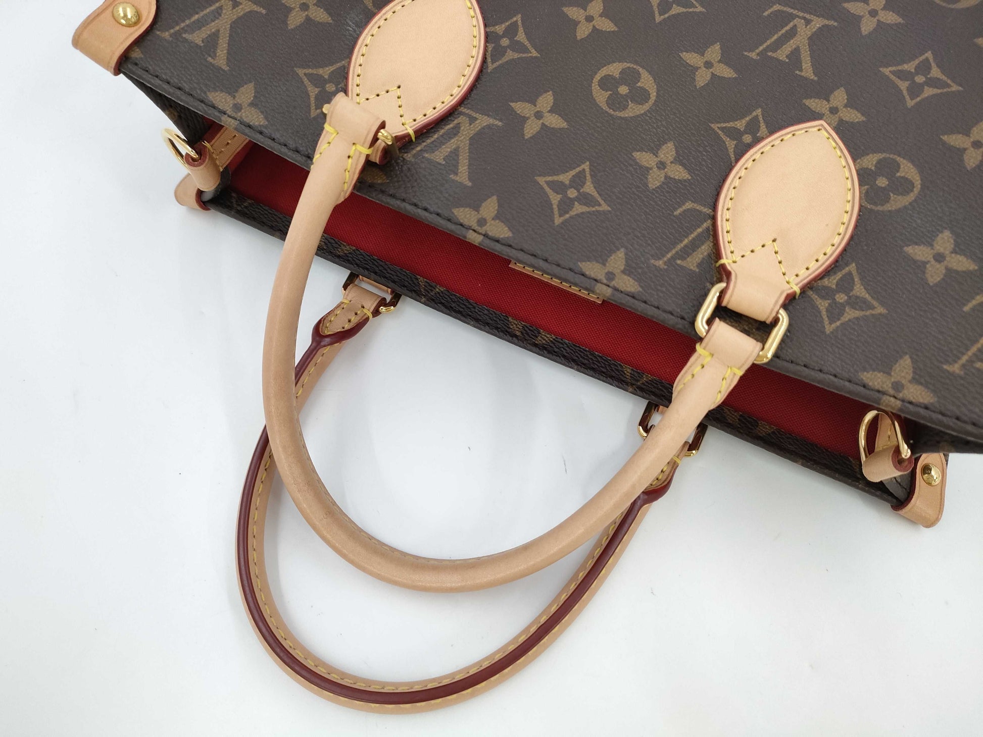 LOUIS VUITTON Monogram M45848 Sac Plat PM Handbag