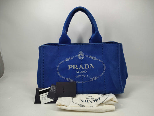 PRADA Handbag Blue L Handbag