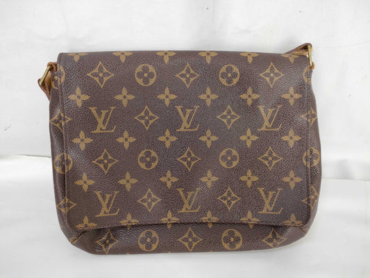 LOUIS VUITTON Monogram M51388 Musette Tango Shoulder Bag