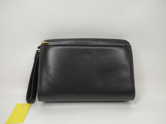 BALENCIAGA Leather Second Bag