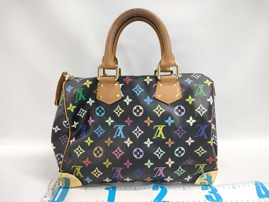 LOUIS VUITTON Monogram Multicolore Speedy 30 Handbag