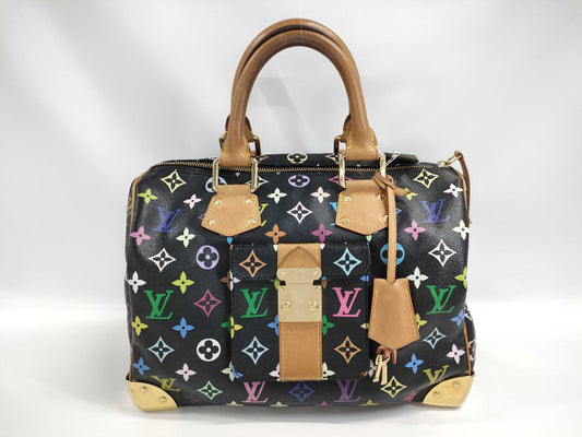 LOUIS VUITTON Monogram Multicolore Speedy 30 Handbag